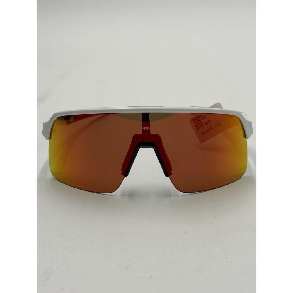 Oakley Sutro Lite Sunglasses Matte White Prizm Ruby OO9463-1839